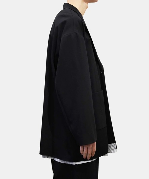 ohta(オータ)の「【ohta】 black lapel jacket(テーラードジャケット・メンズ・ブラック・1)」の5枚目の写真