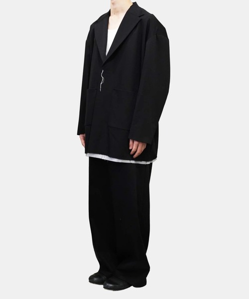 ohta(オータ)の「【ohta】 black lapel jacket(テーラードジャケット・メンズ・ブラック・1)」の7枚目の写真