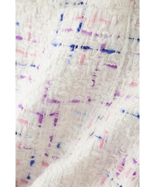 JILL STUART（ジルスチュアート）の「◆カラーツイードジレ（ベスト・レディース・ホワイト/ネイビー・SMALL/MEDIUM）」の15枚目の写真