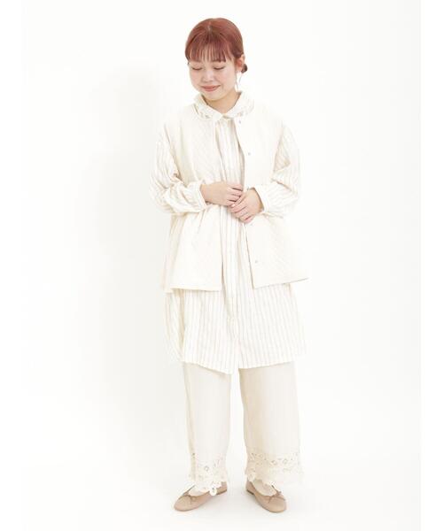 新品　SM2☆ブラック／バテンレースパンツ Samansa Mos2（サマンサ モスモス）の「裾バテンレース