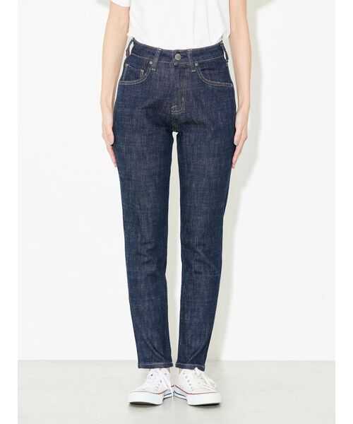 AMERICAN HOLIC（アメリカンホリック）の「【WEB限定】テーパードデニム(+3cm)（デニムパンツ・レディース・ワンウォッシュ/インディゴブルー/ライトインディゴブルー/ブルー系その他・XL/L/M/S/XS）」の11枚目の写真