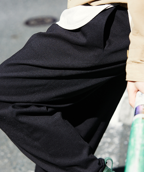 JOURNAL STANDARD relume（ジャーナルスタンダード　レリューム）の「サイドメランジ イージーパンツ（スラックス・メンズ・ブラック/ブラックミックス/ベージュ系その他・MEDIUM/LARGE）」の14枚目の写真