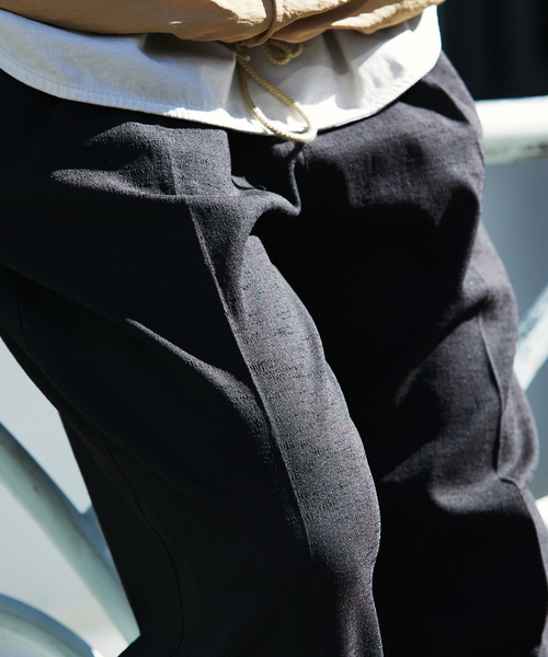 JOURNAL STANDARD relume（ジャーナルスタンダード　レリューム）の「サイドメランジ イージーパンツ（スラックス・メンズ・ブラック/ブラックミックス/ベージュ系その他・MEDIUM/LARGE）」の15枚目の写真