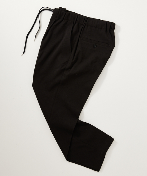 JOURNAL STANDARD relume（ジャーナルスタンダード　レリューム）の「サイドメランジ イージーパンツ（スラックス・メンズ・ブラック/ブラックミックス/ベージュ系その他・MEDIUM/LARGE）」の17枚目の写真