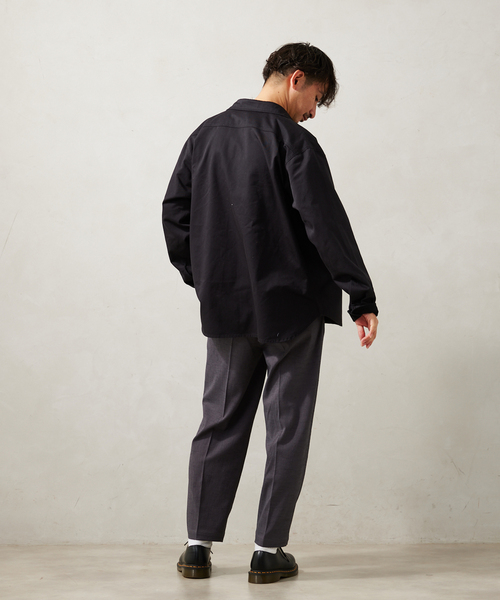 JOURNAL STANDARD relume（ジャーナルスタンダード　レリューム）の「サイドメランジ イージーパンツ（スラックス・メンズ・ブラック/ブラックミックス/ベージュ系その他・MEDIUM/LARGE）」の20枚目の写真