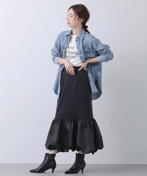 Gready Brilliant(グレディブリリアン)の「バルーンドッキングスカート(スカート・レディース・ブラック・FREE)」の11枚目の写真