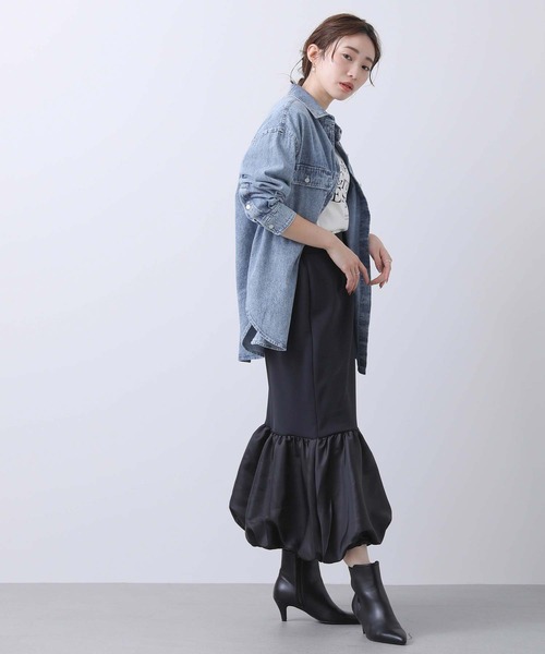 Gready Brilliant(グレディブリリアン)の「バルーンドッキングスカート(スカート・レディース・ブラック・FREE)」の14枚目の写真