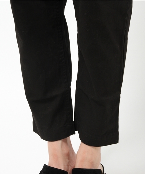 CIAOPANIC（チャオパニック）の「【Ciaopanic】　C/ツイルオーバーオール（サロペット/オーバーオール・レディース・ネイビー/ブラック・FREE）」の8枚目の写真