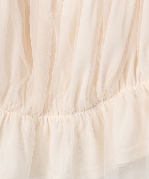 Heather（ヘザー）の「チュールオフショルブラウス　114166（シャツ/ブラウス・レディース・アイボリー/グレー/ブラック・FREE）」の19枚目の写真