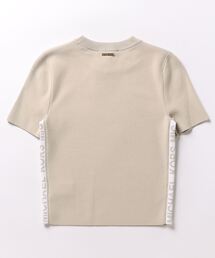 KORS 　マイケルコースメタリッククルーネックトップス MICHAEL KORS（マイケルコース）の「MKテープ SS クルーネック