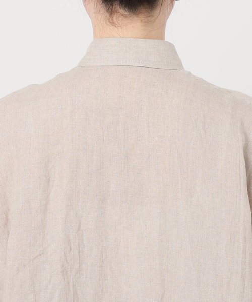 セール】Linen Dolman シャツ（シャツ/ブラウス）｜Plage