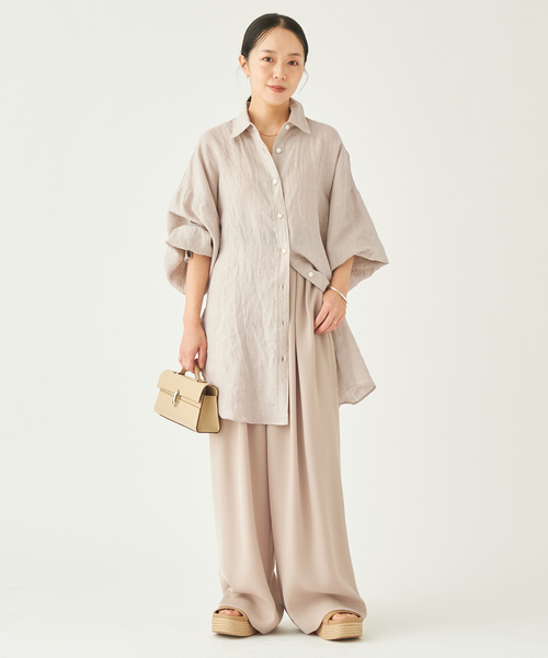 セール】Linen Dolman シャツ（シャツ/ブラウス）｜Plage（プラージュ