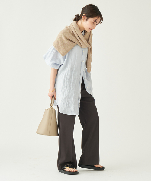 plage（プラージュ）の「Linen Dolman シャツ（シャツ/ブラウス