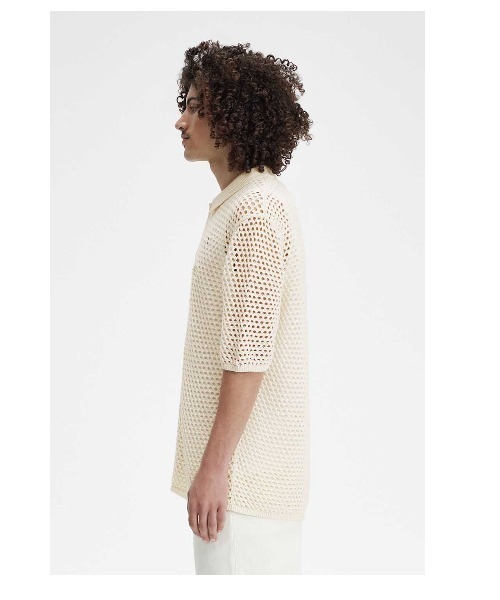 フレッドペリー Lace Button Through Shirt クロッシェ フレッドペリー Lace Button Through Shirt クロッシェ