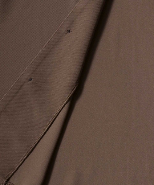 SITRY(シトリー)の「Twill Fabric Drape Shirt/別注 2WAY ドレープ オープンカラー 半袖シャツ レディース メンズ(シャツ/ブラウス・メンズ・チャコール/モカ/ホワイト/ブラック・M/L/LL)」の10枚目の写真