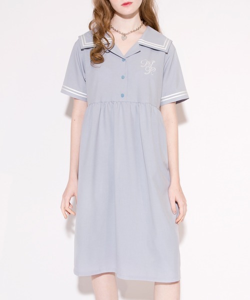 MILK シャツワンピース MILK（ミルク）の「ツインリボンシャツ ワンピース（シャツ