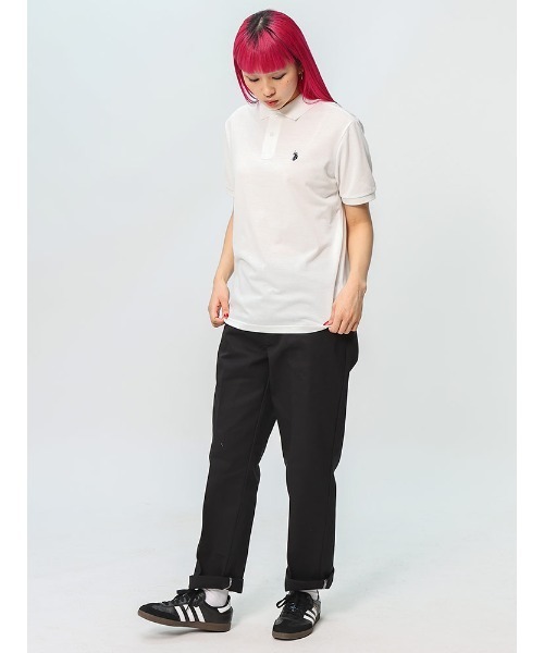 U.S. POLO ASSN.(ユーエスポロアッスン)の「U.S. POLO ASSN. ワンポイントロゴ 無地 半袖 ポロシャツ(ポロシャツ・メンズ・ネイビー/グリーン/ホワイト/ブラック・LL/L/M)」の16枚目の写真