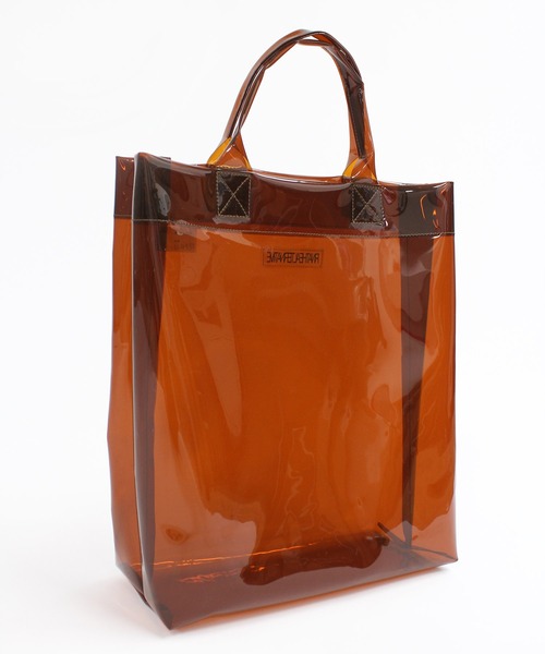 RNA（アールエヌエー）の「E4995 クリアトートバッグ（トートバッグ・レディース・ブラウン/ピンク/ブルー・FREE）」の5枚目の写真