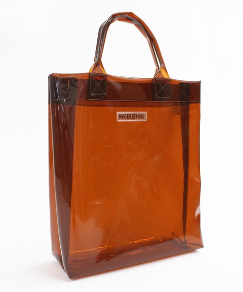 RNA（アールエヌエー）の「E4995 クリアトートバッグ（トートバッグ・レディース・ブラウン/ピンク/ブルー・FREE）」の4枚目の写真