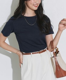 LINKABLE リンカブル ピエロ トップス Tシャツ カットソー ギンガムピエロトップス(ブラック) | LINKABLE
