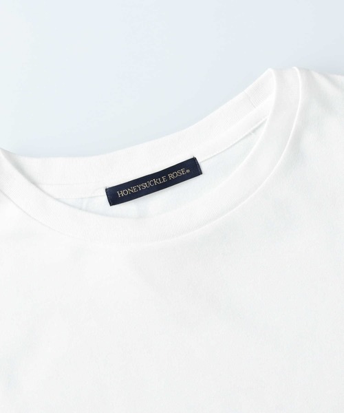 HONEYSUCKLE ROSE(ハニーサックルローズ)の「【HONEYSUCKLE ROSE】カギ針編み風カーデレイヤード(アンサンブル・レディース・ブラック/ホワイト・M/L/XL)」の10枚目の写真