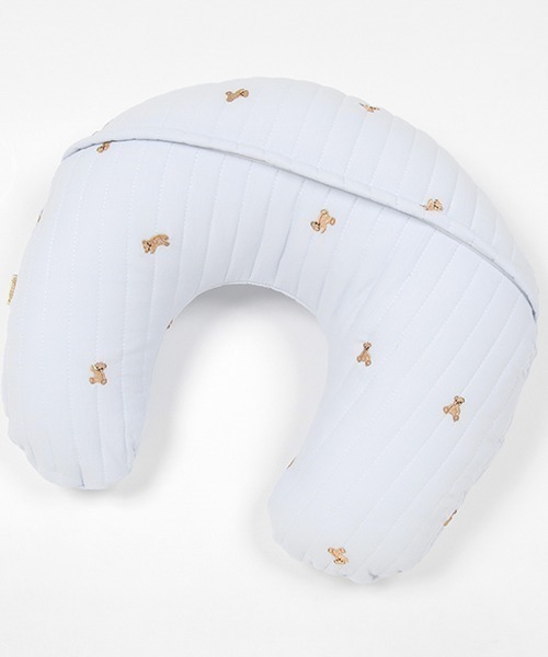 petit main（プティマイン）の「イブル授乳クッション（授乳ケープ/授乳クッション・キッズ・アイボリー/ライトピンク/ライトブルー・FREE）」の5枚目の写真