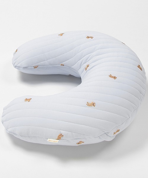 petit main（プティマイン）の「イブル授乳クッション（授乳ケープ/授乳クッション・キッズ・アイボリー/ライトピンク/ライトブルー・FREE）」の6枚目の写真