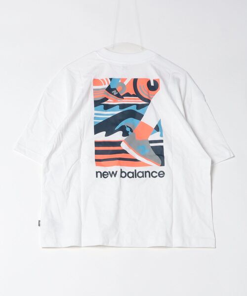 NEW BALANCE（ニューバランス）の「New Balance Triathlon オーバーサイズ ショートスリーブTシャツ（Tシャツ/カットソー・レディース・ホワイト/ピンク/ブラック・SMALL/MEDIUM/LARGE/X-LARGE）」の8枚目の写真