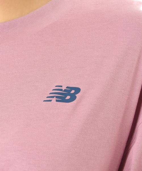NEW BALANCE（ニューバランス）の「New Balance Triathlon オーバーサイズ ショートスリーブTシャツ（Tシャツ/カットソー・レディース・ホワイト/ピンク/ブラック・SMALL/MEDIUM/LARGE/X-LARGE）」の14枚目の写真