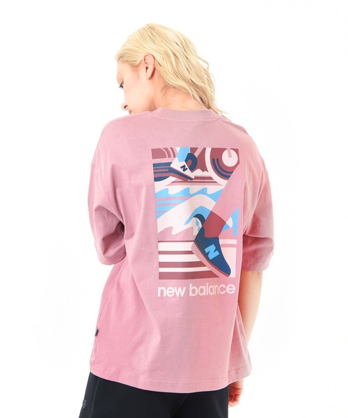 new balance 半袖　長袖　セット ニューバランス（new balance）（メンズ）オーバーサイズ半袖