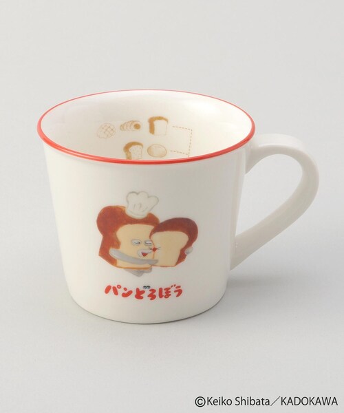 212 KITCHEN STORE(トゥワントゥキッチンストア)の「◆カラーラインマグ パンいろいろ <パンどろぼう >(その他雑貨・レディース・その他・00)」の1枚目の写真