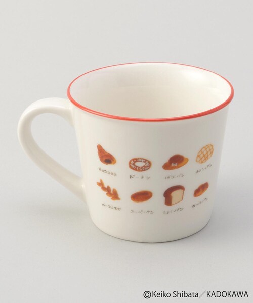 212 KITCHEN STORE(トゥワントゥキッチンストア)の「◆カラーラインマグ パンいろいろ <パンどろぼう >(その他雑貨・レディース・その他・00)」の8枚目の写真