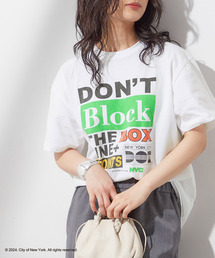 【NYC×GOOD ROCK SPEED 】 DONT BLOCK TEE:Tシャツ