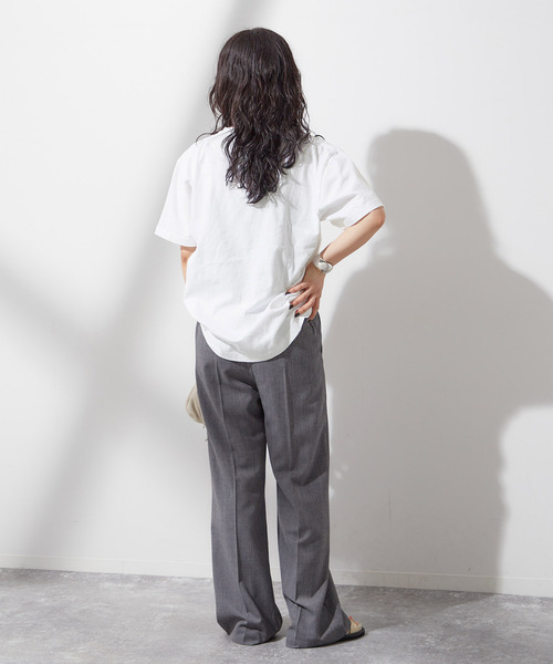 GOOD ROCK SPEED(グッドロックスピード)の「【NYC×GOOD ROCK SPEED 】 DONT BLOCK TEE:Tシャツ(Tシャツ/カットソー・レディース・ホワイト・FREE)」の4枚目の写真