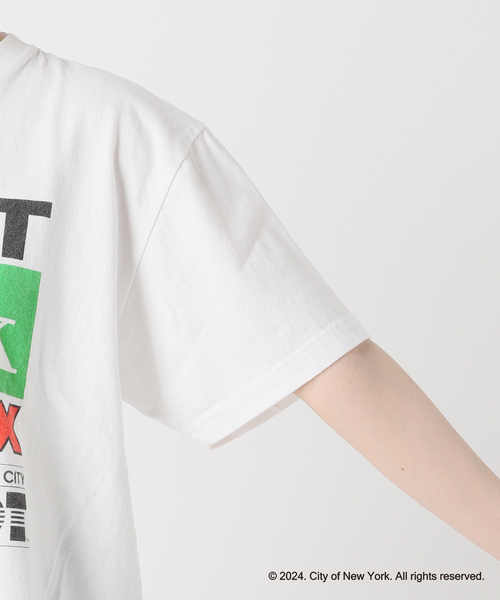 GOOD ROCK SPEED(グッドロックスピード)の「【NYC×GOOD ROCK SPEED 】 DONT BLOCK TEE:Tシャツ(Tシャツ/カットソー・レディース・ホワイト・FREE)」の13枚目の写真
