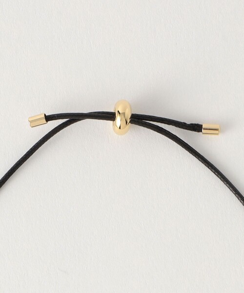 green label relaxing（グリーンレーベルリラクシング）の「クレセントバー＆コードスライド ネックレス（ネックレス・レディース・シルバー/ゴールド・FREE）」の8枚目の写真