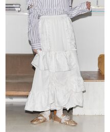 merry jenny | flowerジャカートドロストスカート(スカート)