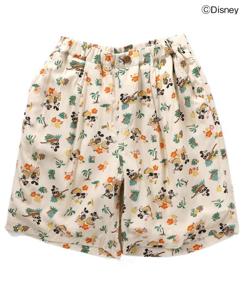 F.O.KIDS(エフオーキッズ)の「【セットアップ・お揃い可能】ディズニーキャラクターALOHA SHORTS(オトナ)(その他パンツ・レディース・アイボリー/ネイビー/オレンジ・LARGE/MEDIUM)」の11枚目の写真
