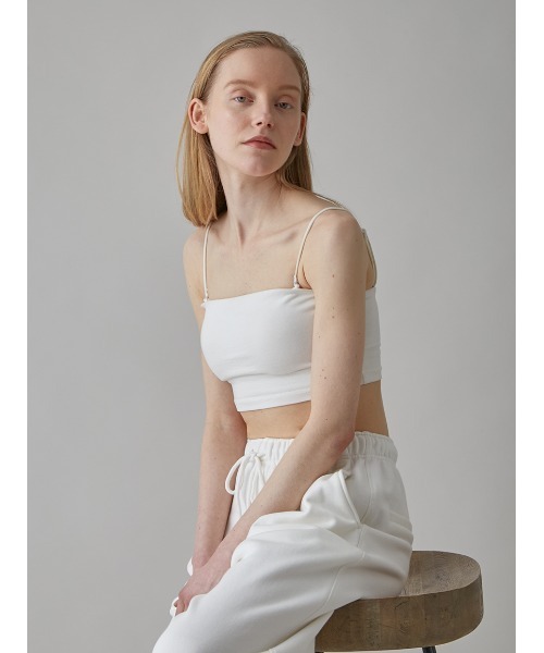 UNDERSON UNDERSON（アンダーソン アンダーソン）の「ベアトップブラ（ブラジャー・レディース・ホワイト/ブラック・0/2/1）」の16枚目の写真