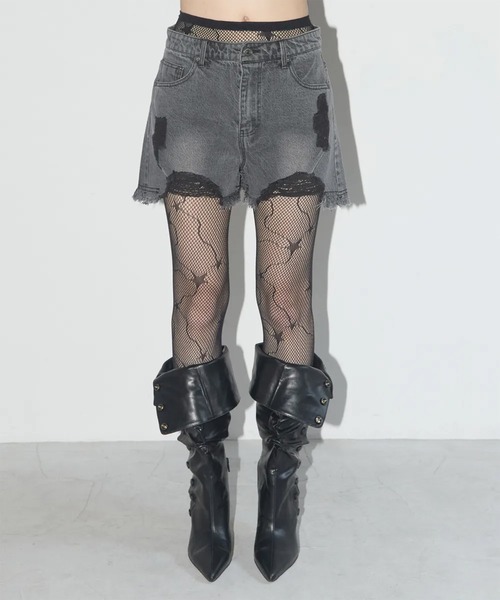 【FANCY CLUB】人気/送料関税込★VINTAGE DENIM SHORTS★ FANCY CLUB】VINTAGE DENIM SHORTS / 【ファンシークラブ