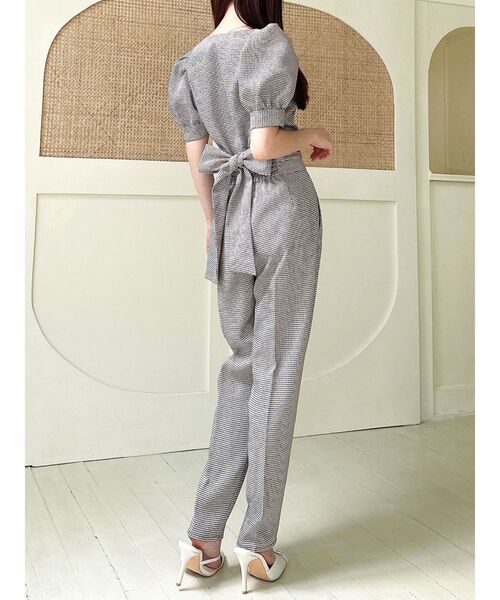 【セール】センタープレステーパードパンツ【セットアップ着用可能】（その他パンツ）｜RESEXXY（リゼクシー） 4,963円