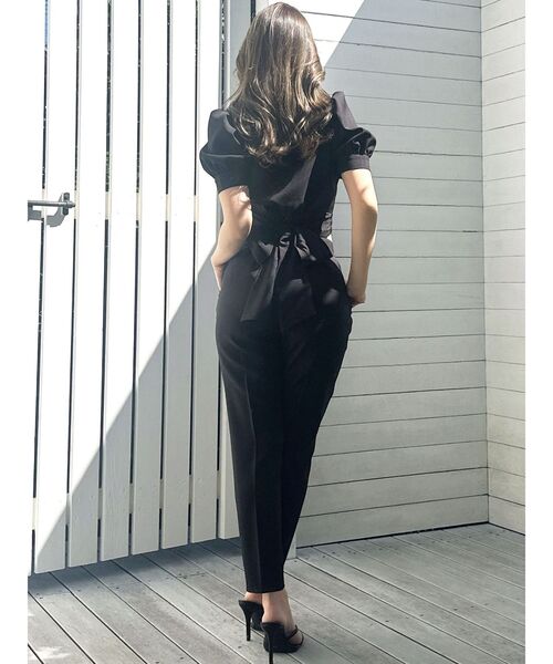 RESEXXY(リゼクシー)の「センタープレステーパードパンツ【セットアップ着用可能】(その他パンツ・レディース・ブルー/ブラック/その他1・FREE)」の6枚目の写真