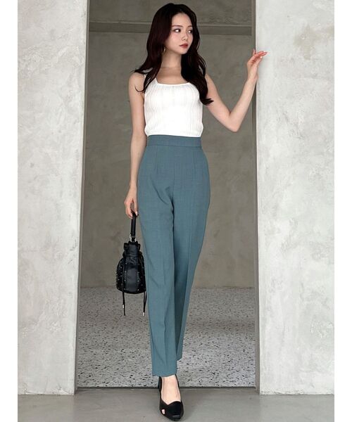 RESEXXY(リゼクシー)の「センタープレステーパードパンツ【セットアップ着用可能】(その他パンツ・レディース・ブルー/ブラック/その他1・FREE)」の9枚目の写真