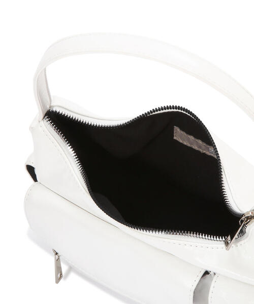 FREE'S MART（フリーズマート）の「◆カーゴバッグ（ハンドバッグ・レディース・ブラック/ホワイト・ﾌﾘ-）」の15枚目の写真