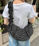 SOLLON.(ソルロン)のドットクシュクシュショルダーバッグ