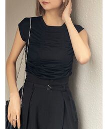 MURUA | ランダムシャーリングトップス(Tシャツ/カットソー)