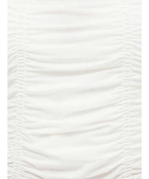 MURUA（ムルーア）の「ランダムシャーリングトップス（Tシャツ/カットソー・レディース・オレンジ/ブラック・FREE）」の3枚目の写真