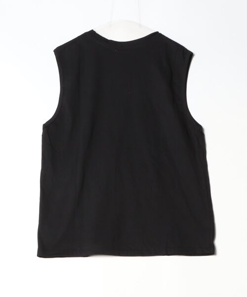 新品　ディーゼル　タンクトップ　L　Ａ10508　ヴィンテージ ロゴ T-LYNYS-OD Tank top with cut-out Oval D logo｜ブラック