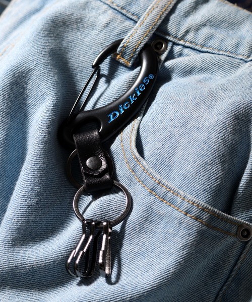 Dickies(ディッキーズ)の「【Dickies/ディッキーズ】カラビナキーリング/キーホルダー(キーケース/キーアクセサリー・メンズ・シルバー系その他/ブラック系その他2/シルバー系その他4/シルバー系その他2/ブラック系その他3/ブラック系その他/シルバー系その他3/ブラック系その他4・FREE)」の4枚目の写真