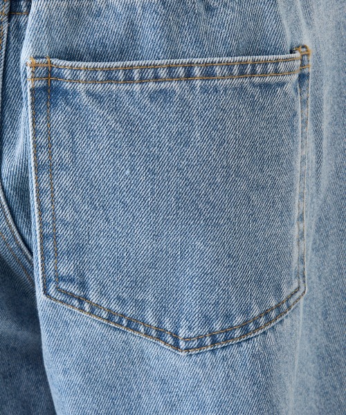 one after another NICE CLAUP（ワンアフターアナザーナイスクラップ）の「ダメージデニムワイドパンツ【SMサイズ展開】（デニムパンツ・レディース・サックスブルー/ブラック/ブルー・MEDIUM/SMALL）」の20枚目の写真